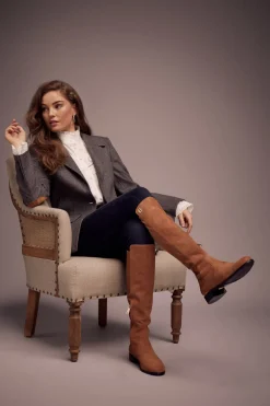 Holland Cooper Albany Knee Boot<Women Boots