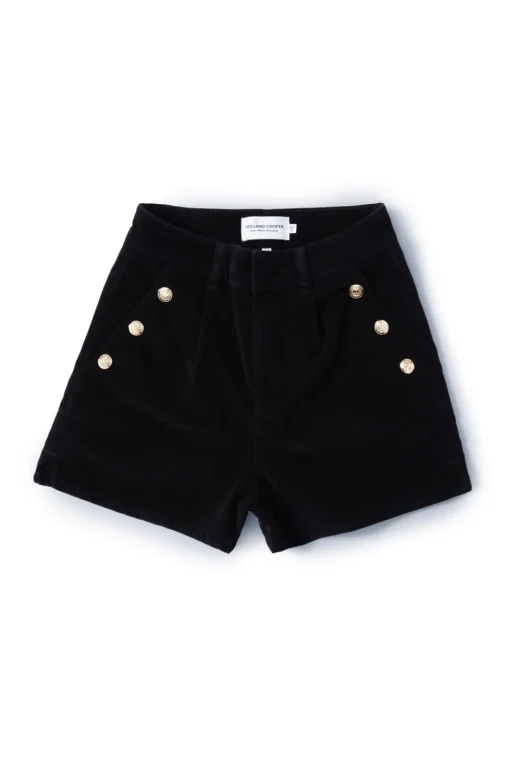 Holland Cooper Amoria Velvet Shorts<Women Shorts
