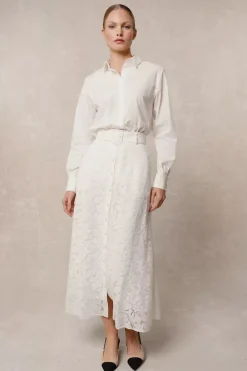 Holland Cooper Annabel Lace Skirt<Women Skirts