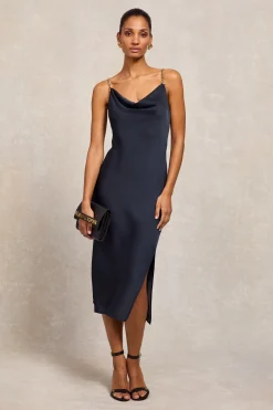 Holland Cooper Aurora Satin Dress<Women Dresses