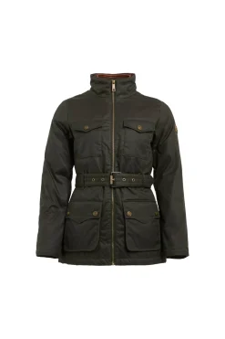 Holland Cooper Belted Waxed Jacket<Women Jackets