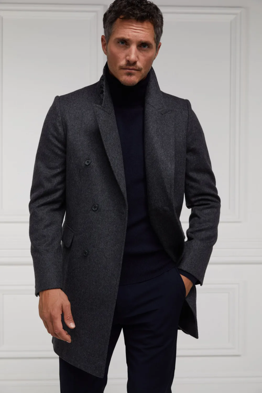 Holland Cooper Byron Roll Neck Knit< Knitwear