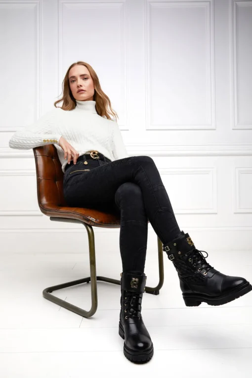 Holland Cooper Camden Biker Boot<Women Boots