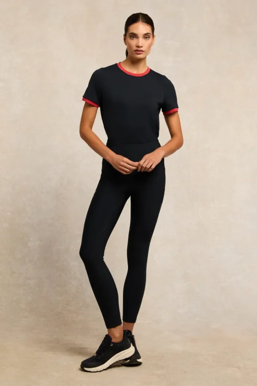 Holland Cooper Chiltern Ringer Tee< Polo Shirts & Tees