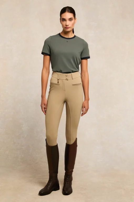 Holland Cooper Chiltern Ringer Tee< Polo Shirts & Tees