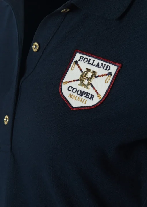 Holland Cooper Classic Long Sleeve Polo Shirt<Women Polo Shirts & Tees|Polo Shirts