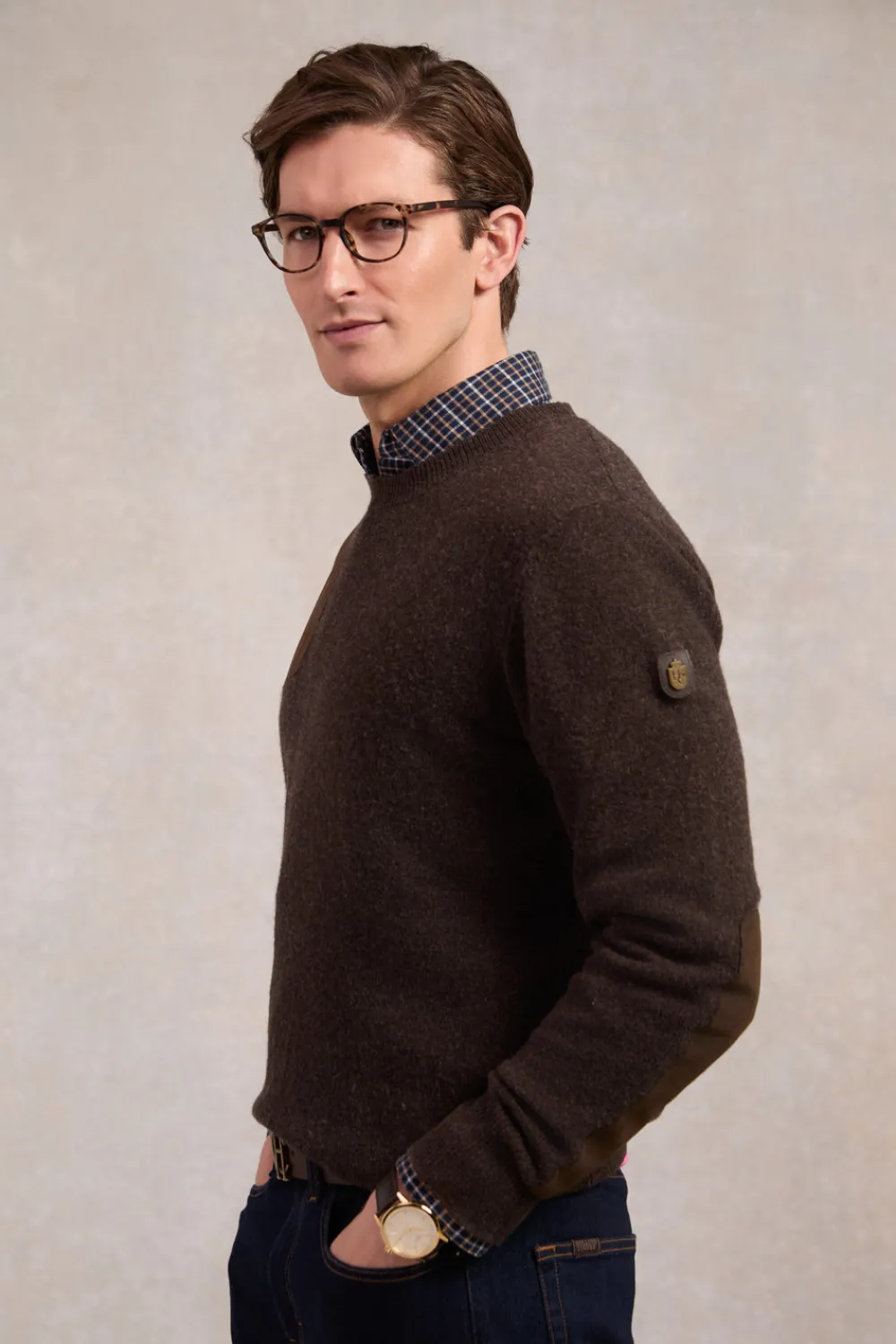 Holland Cooper Country Crew Neck Knit< Knitwear