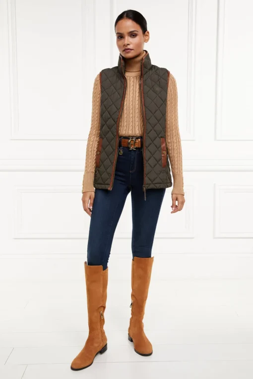 Holland Cooper Country Quilted Gilet<Women Gilets|Gilets