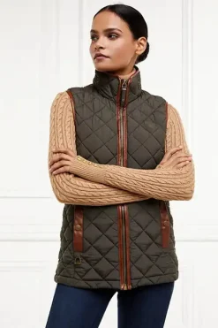 Holland Cooper Country Quilted Gilet<Women Gilets|Gilets