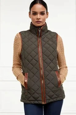 Holland Cooper Country Quilted Gilet<Women Gilets|Gilets