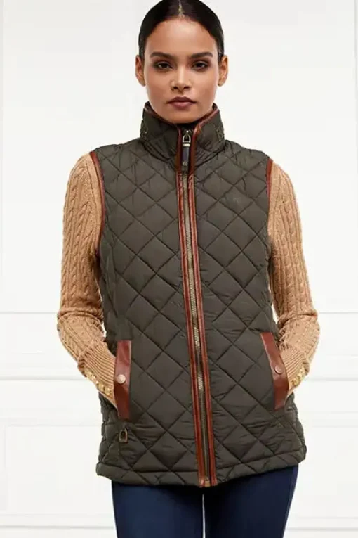 Holland Cooper Country Quilted Gilet<Women Gilets|Gilets
