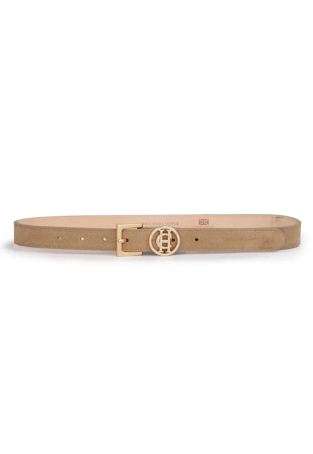 Holland Cooper Crystal Slim Logo Belt<Women Belts|Belts