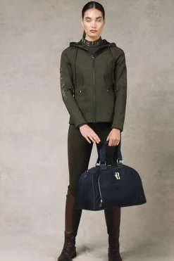 Holland Cooper Crystal Zip Hoodie< Jackets