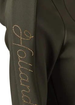 Holland Cooper Crystal Zip Hoodie< Jackets