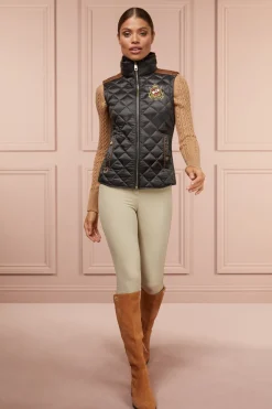 Holland Cooper Diamond Quilt Classic Gilet<Women Gilets|Gilets