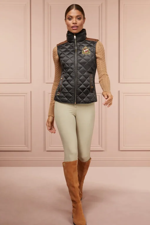 Holland Cooper Diamond Quilt Classic Gilet<Women Gilets|Gilets