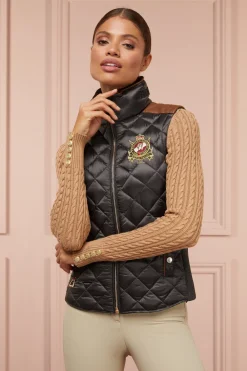 Holland Cooper Diamond Quilt Classic Gilet<Women Gilets|Gilets