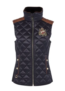 Holland Cooper Diamond Quilt Classic Gilet<Women Gilets|Gilets