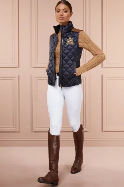 Holland Cooper Diamond Quilt Classic Gilet<Women Gilets|Gilets