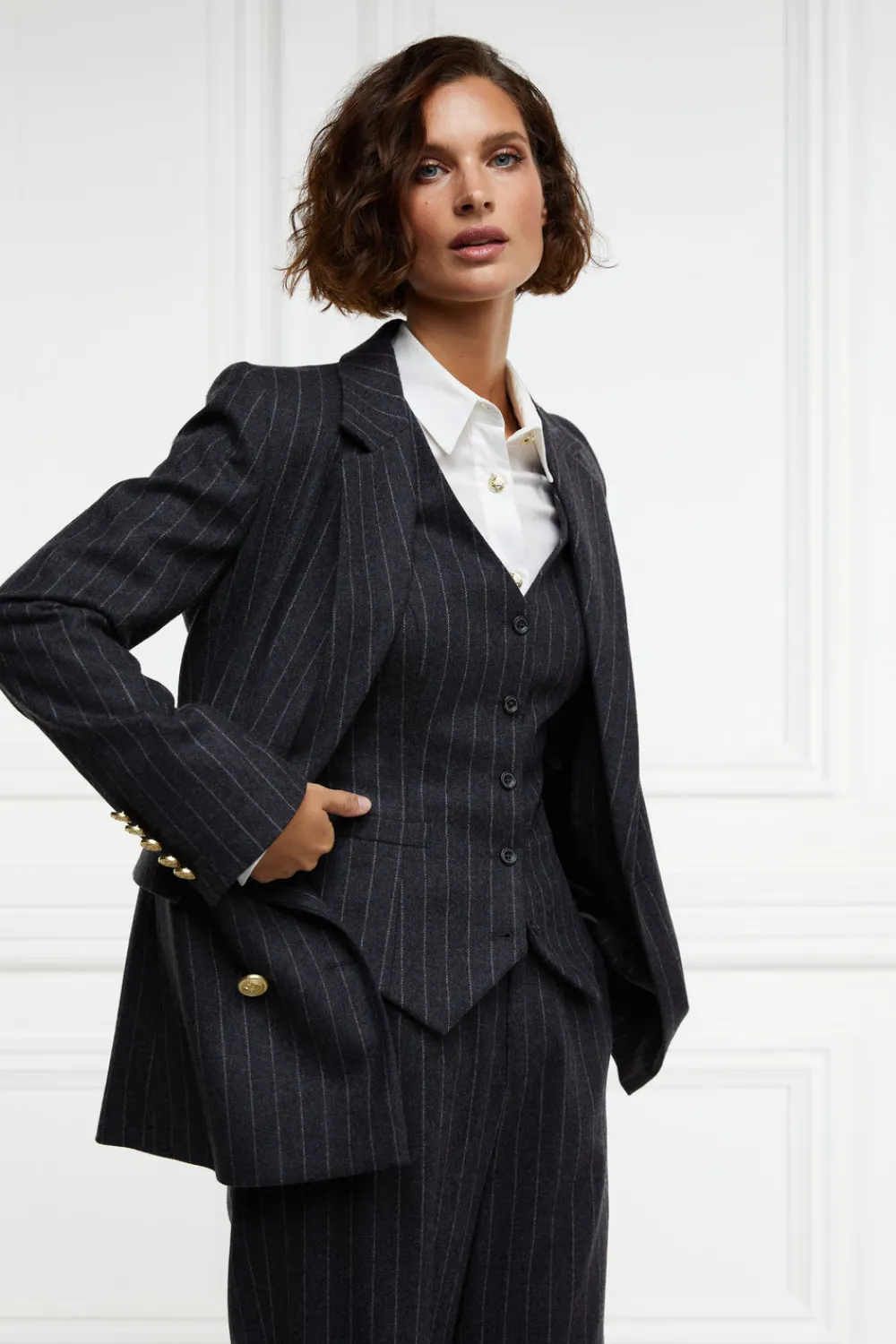 Holland Cooper Hampton Waistcoat<Women Waistcoats|Tailoring