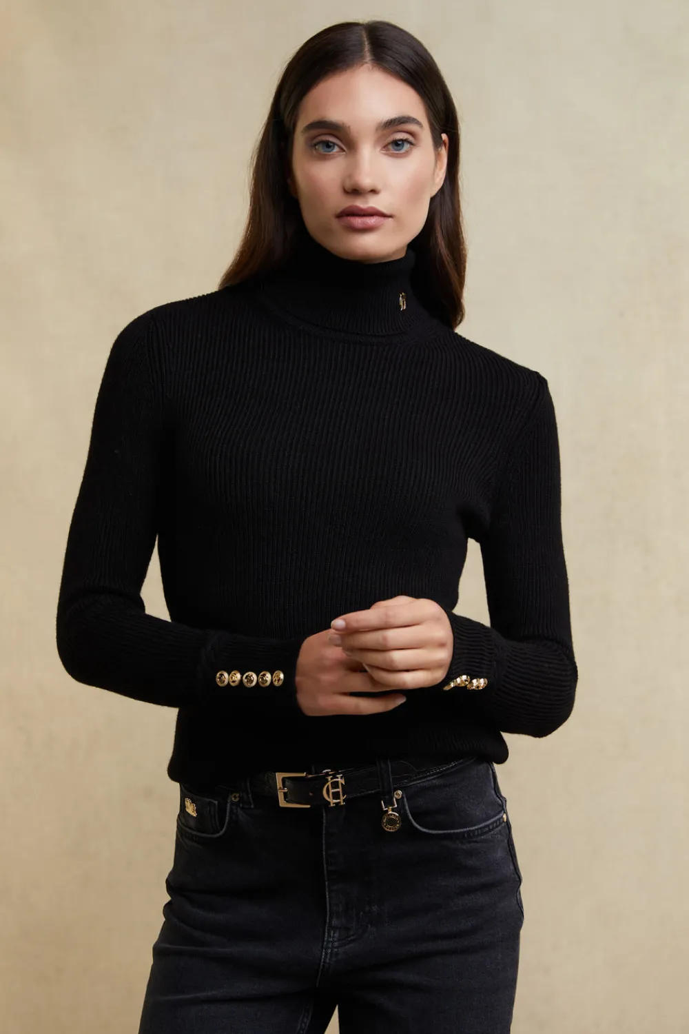 Holland Cooper HC Slim Logo Belt<Women Belts|Belts