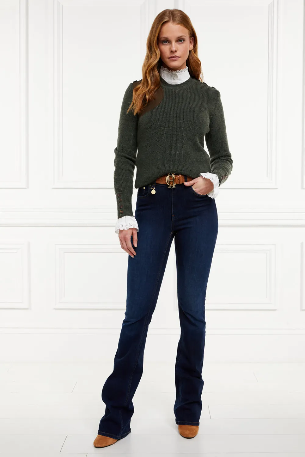 Holland Cooper Heritage Crew Neck Knit<Women Knitwear