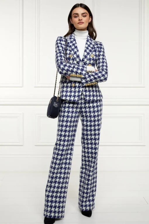 Holland Cooper High Waisted Straight Trouser<Women Trousers