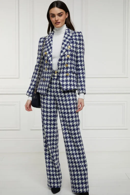 Holland Cooper High Waisted Straight Trouser<Women Trousers