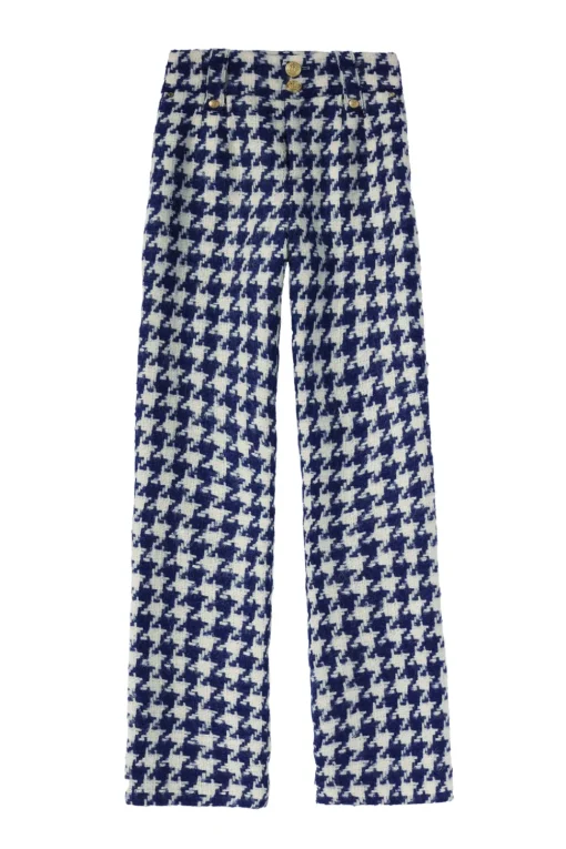 Holland Cooper High Waisted Straight Trouser<Women Trousers