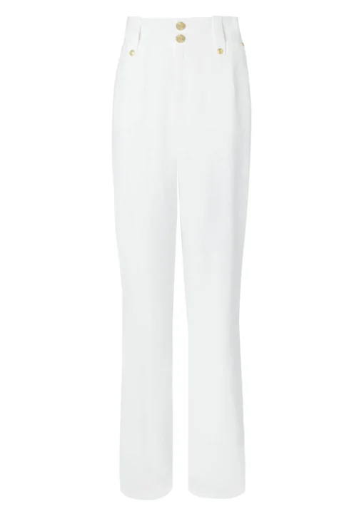 Holland Cooper High Waisted Straight Trouser<Women Trousers|Tailoring
