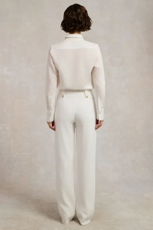 Holland Cooper High Waisted Straight Trouser<Women Trousers|Tailoring