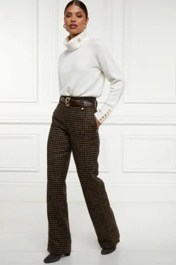 Holland Cooper High Waisted Straight Trouser<Women Trousers|Tailoring
