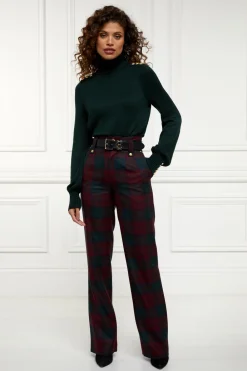 Holland Cooper High Waisted Straight Trouser<Women Trousers|Tailoring