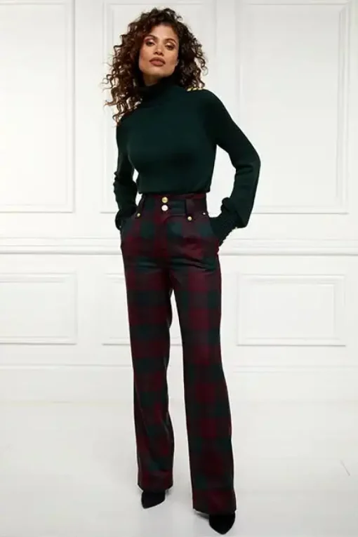 Holland Cooper High Waisted Straight Trouser<Women Trousers|Tailoring