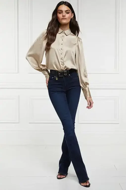 Holland Cooper Isla Satin Shirt<Women Shirts & Blouses