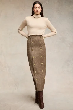 Holland Cooper Knightsbridge Maxi Skirt<Women Skirts|Tailoring