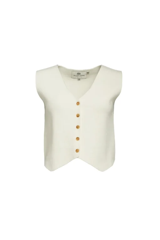 Holland Cooper Melanie Knitted Waistcoat<Women Waistcoats|Tops