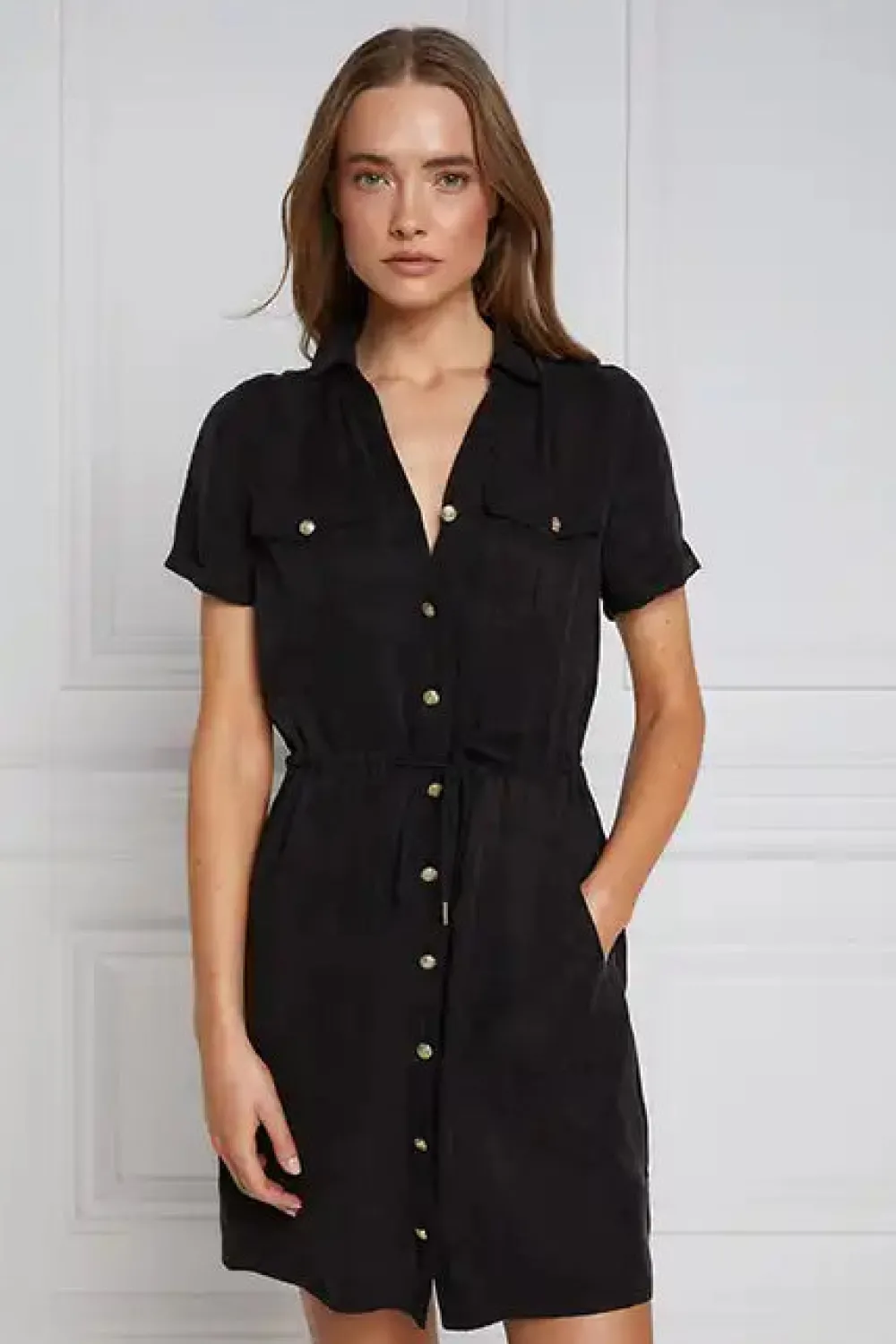Holland Cooper Military Shirt Dress<Women Dresses