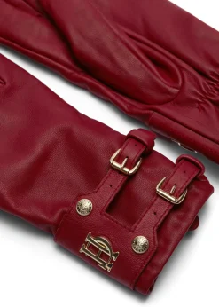 Holland Cooper Monogram Leather Gloves<Women Gloves|Gloves