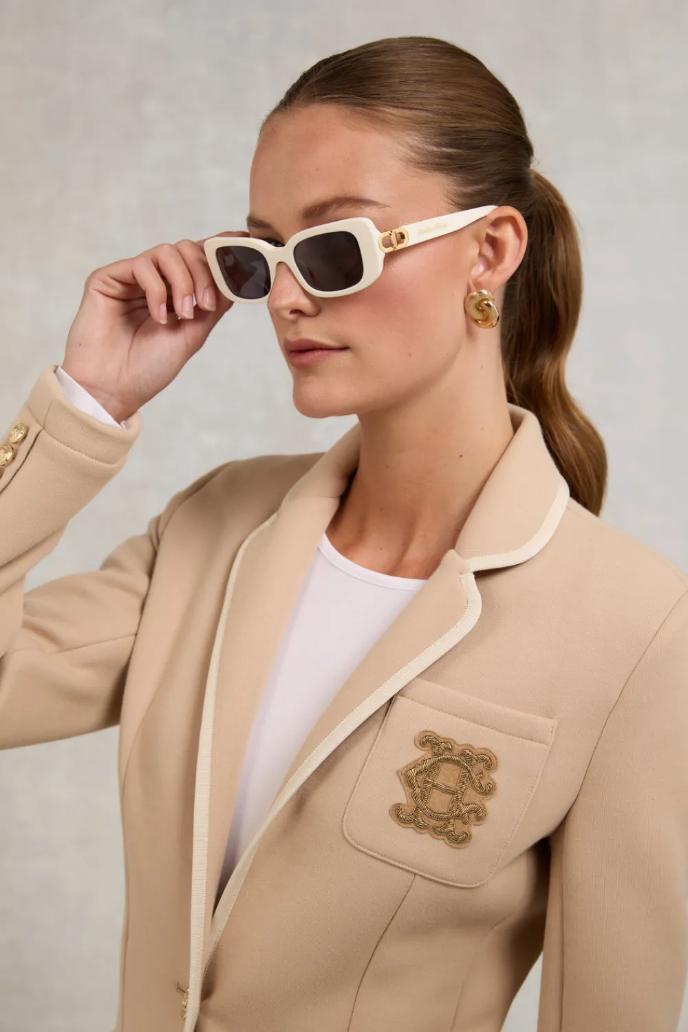 Holland Cooper Paris Narrow Sunglasses<Women Sunglasses|Sunglasses