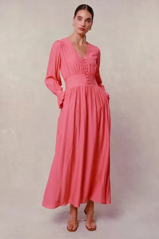 Holland Cooper Phoebe V-Neck Maxi Dress<Women Dresses