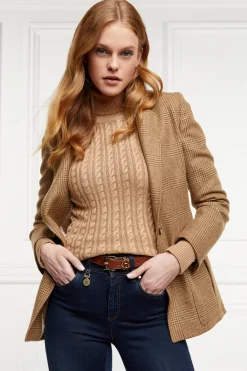 Holland Cooper Seattle Roll Neck Cable Knit<Women Knitwear