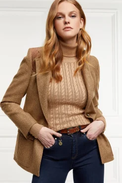 Holland Cooper Seattle Roll Neck Cable Knit<Women Knitwear