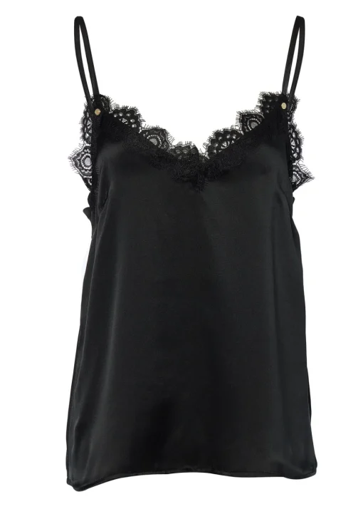 Holland Cooper Silk Lace Cami<Women Tops