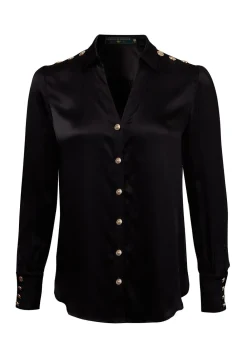 Holland Cooper Silk V-Neck Blouse<Women Shirts & Blouses