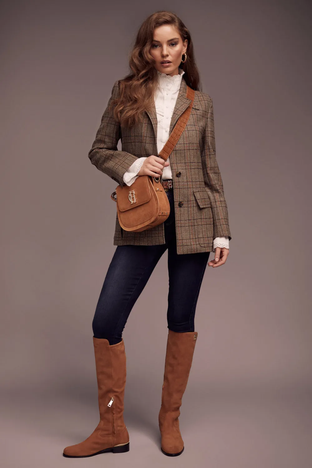 Holland Cooper Single Breasted Field Blazer<Women Blazers|Tailoring