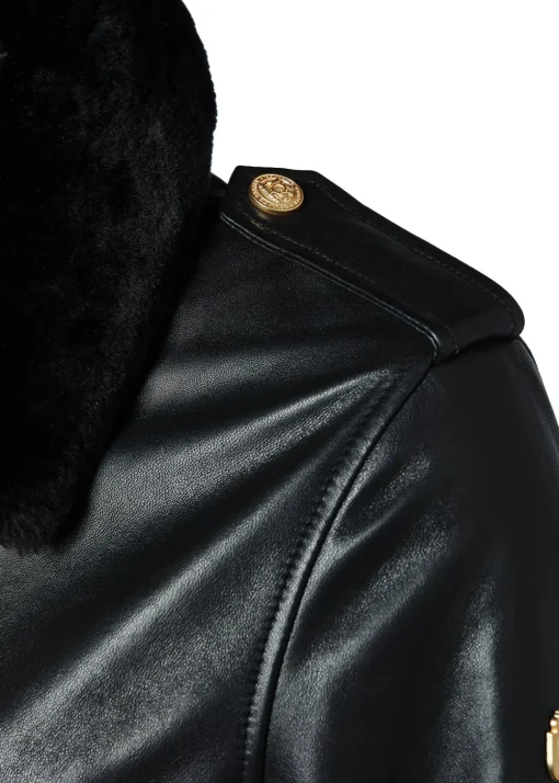 Holland Cooper Sloane Leather Bomber<Women Jackets