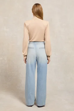 Holland Cooper Tailored Wide Leg Jean<Women Jeans