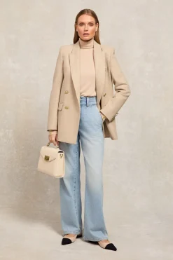 Holland Cooper Tailored Wide Leg Jean<Women Jeans