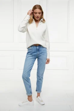 Holland Cooper Tori Quarter Zip Knit<Women Knitwear